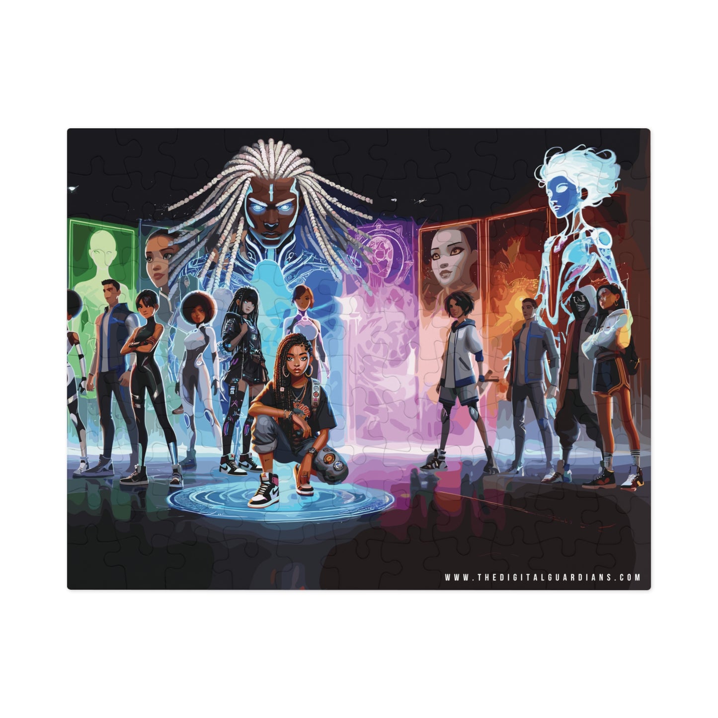 The Cyber Quest: The Digital Guardians Jigsaw Puzzle