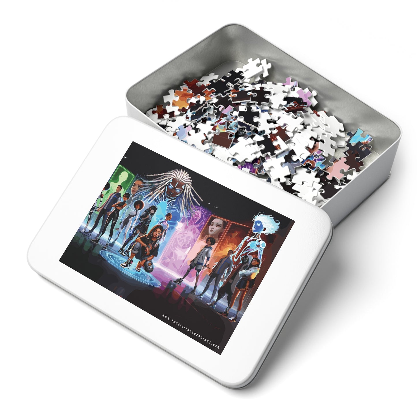 The Cyber Quest: The Digital Guardians Jigsaw Puzzle