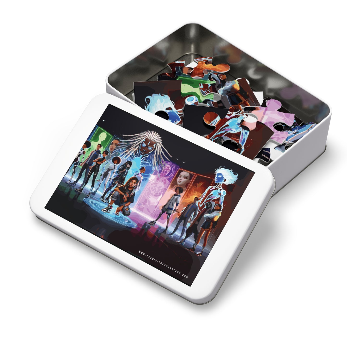 The Cyber Quest: The Digital Guardians Jigsaw Puzzle