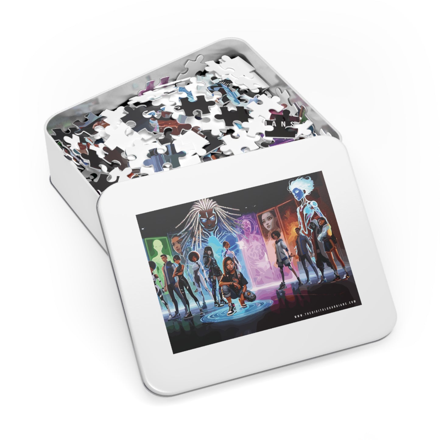The Cyber Quest: The Digital Guardians Jigsaw Puzzle