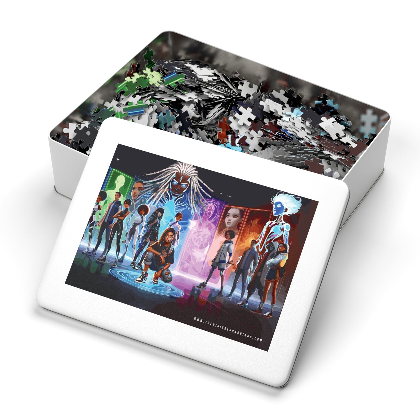 The Cyber Quest: The Digital Guardians Jigsaw Puzzle