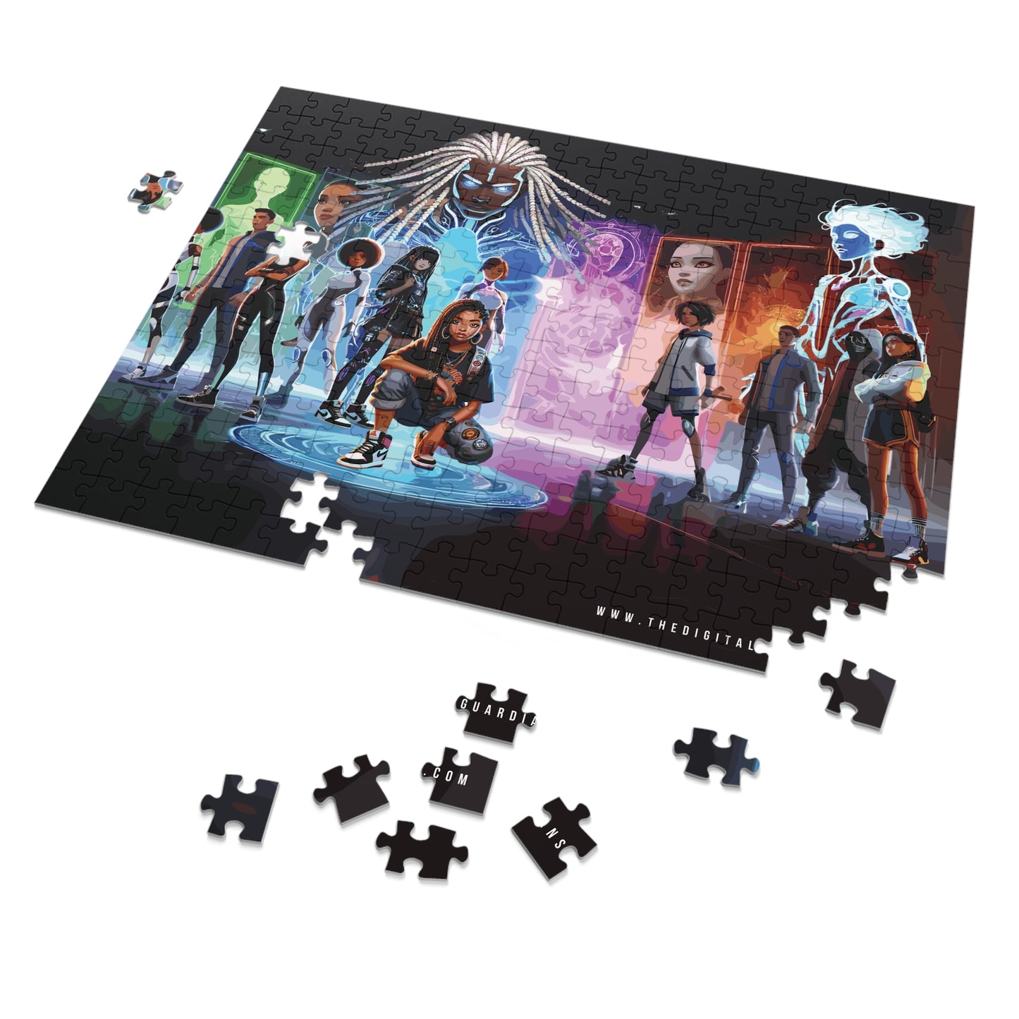The Cyber Quest: The Digital Guardians Jigsaw Puzzle