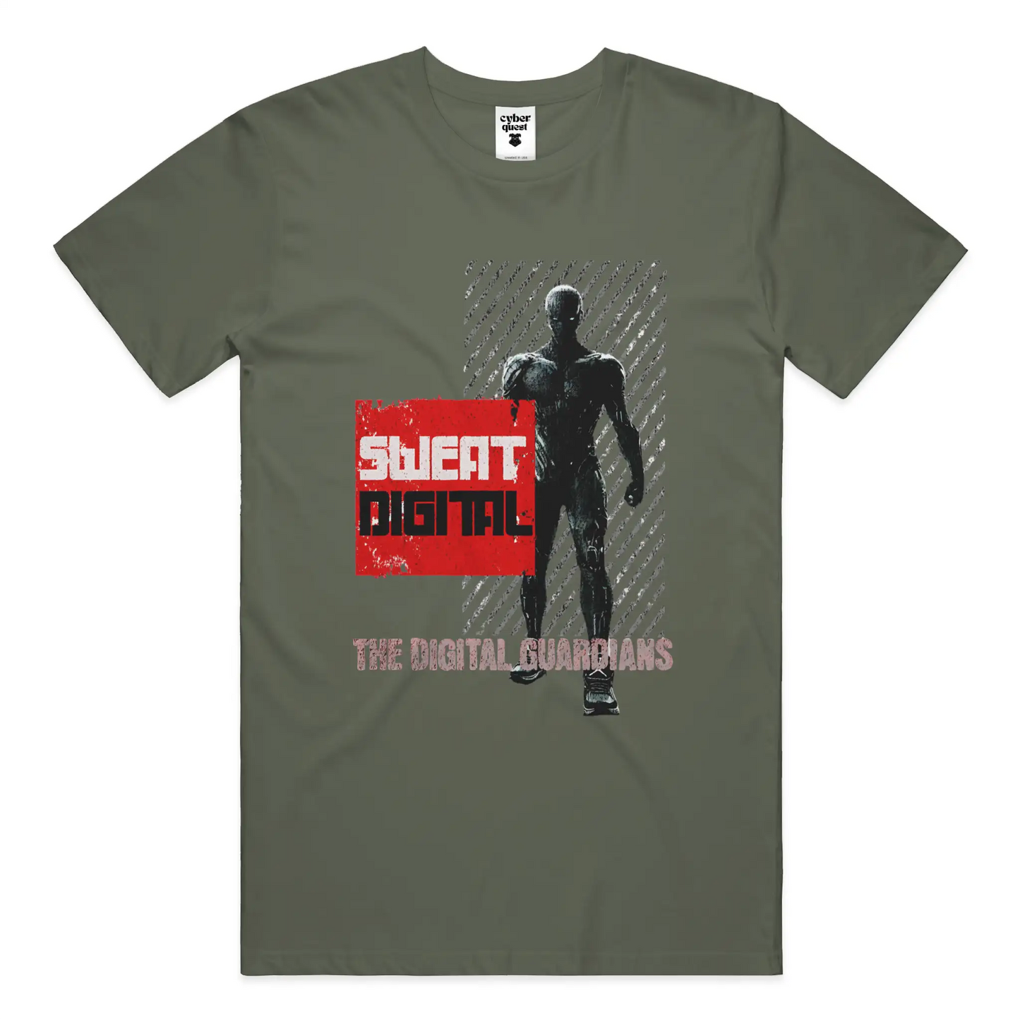 Sweat Digital 'Cyber Quest: The Digital Guardians' Tee