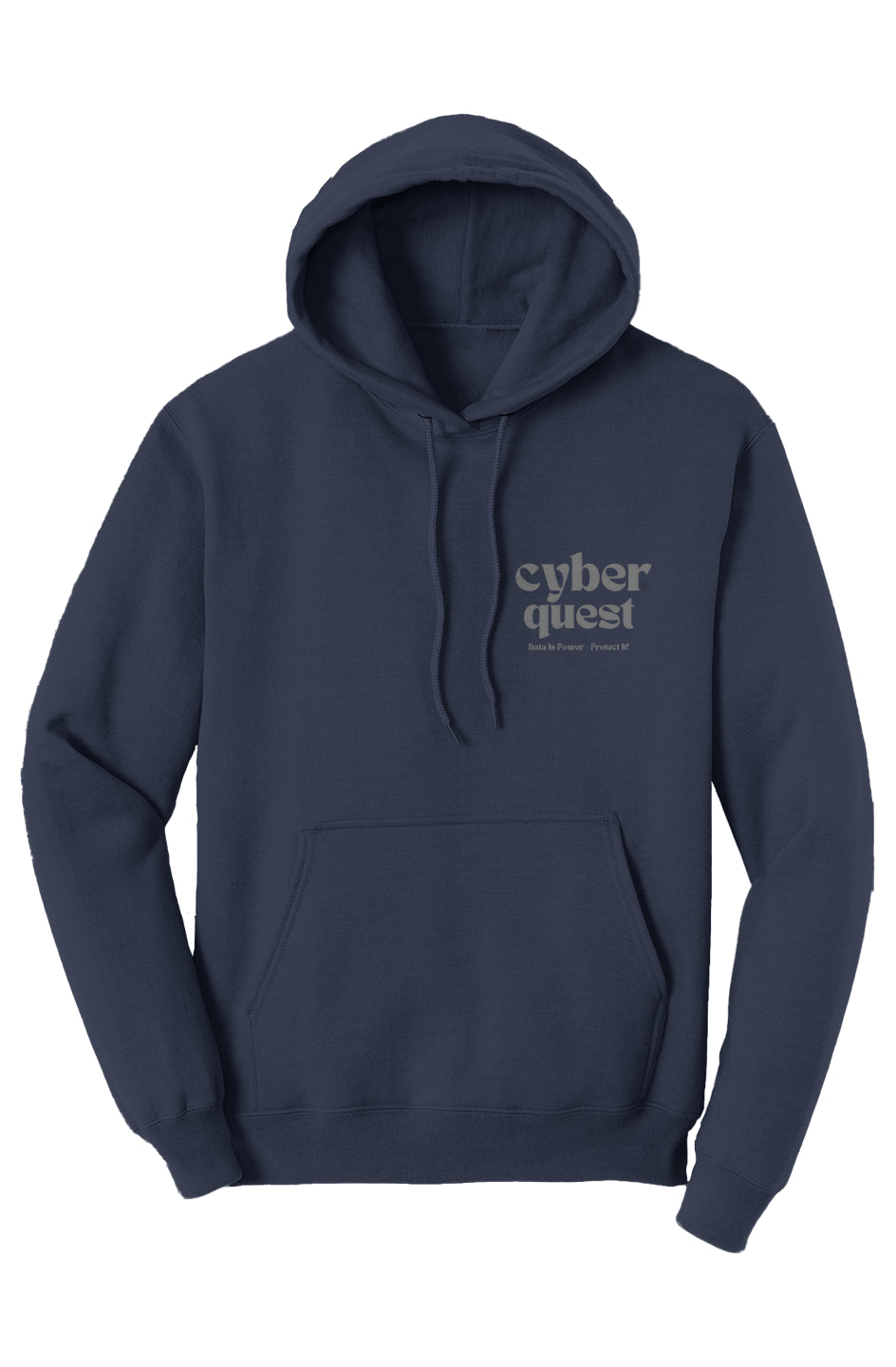 Cyber Quest “Data Is Power – Protect It!” Embroidered Hoodie