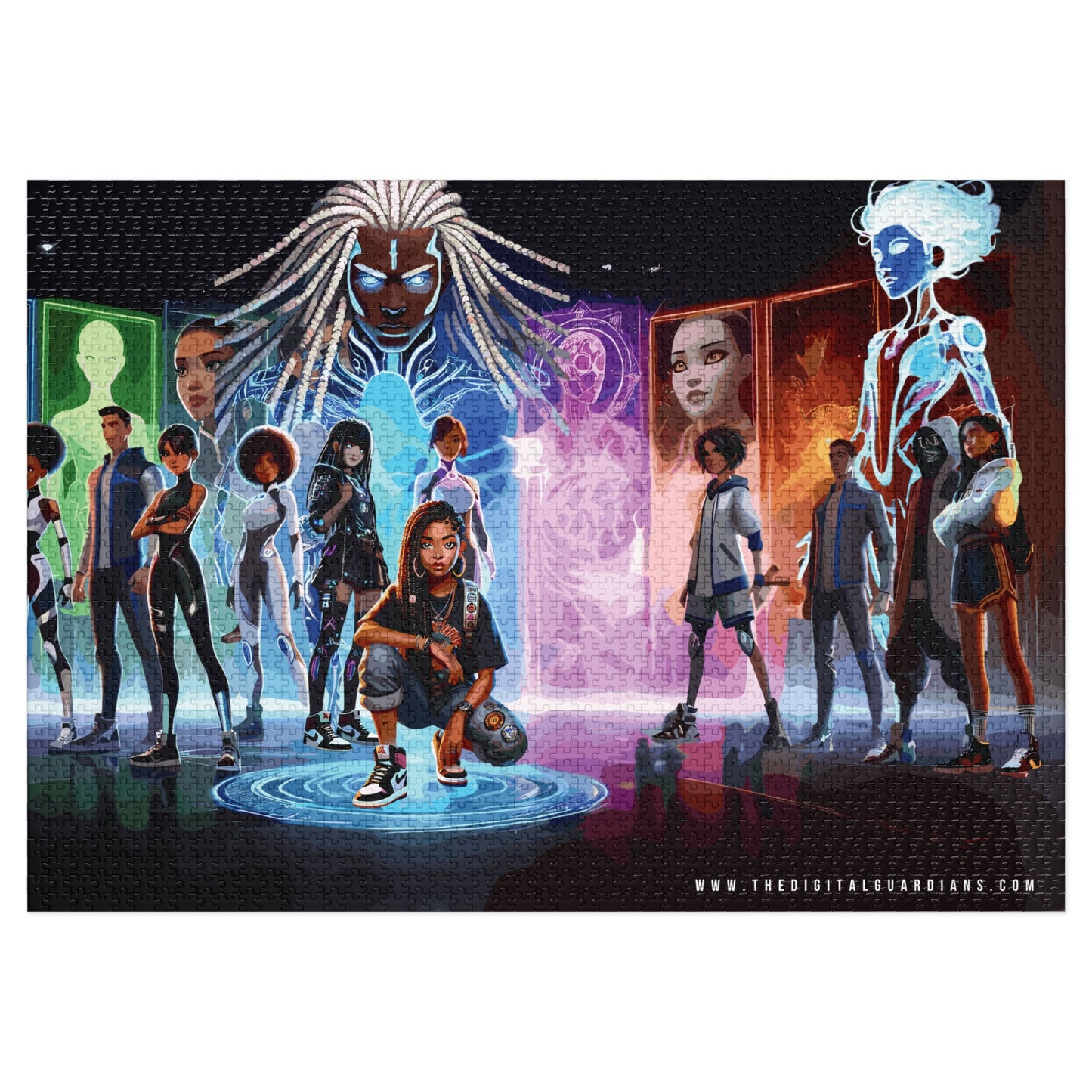 The Cyber Quest: The Digital Guardians Jigsaw Puzzle
