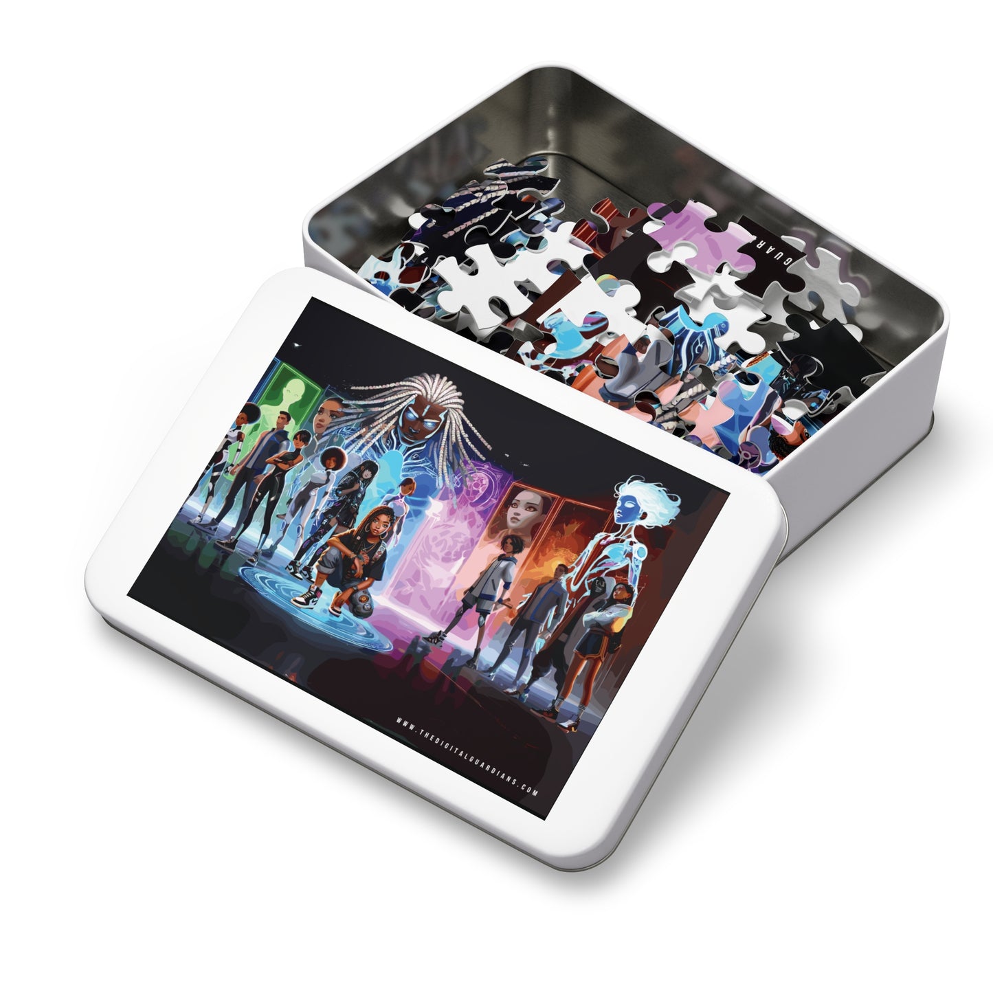 The Cyber Quest: The Digital Guardians Jigsaw Puzzle