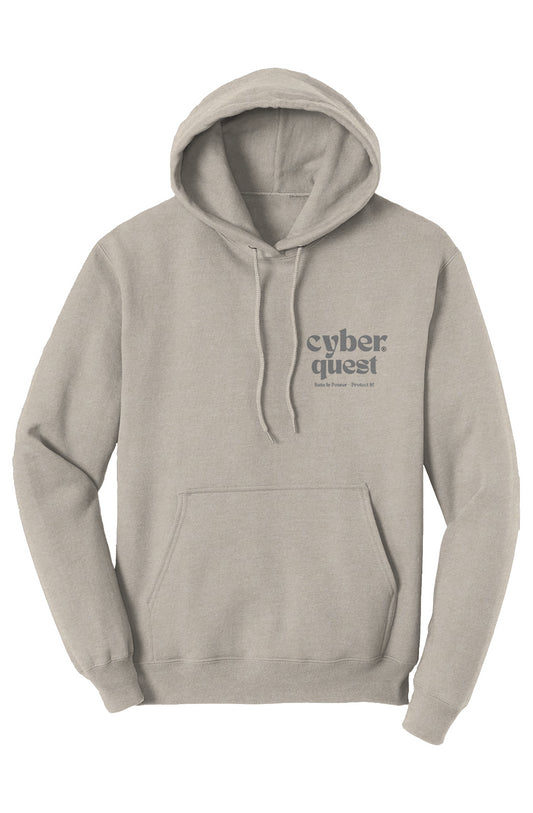 Cyber Quest “Data Is Power – Protect It!” Embroidered Hoodie