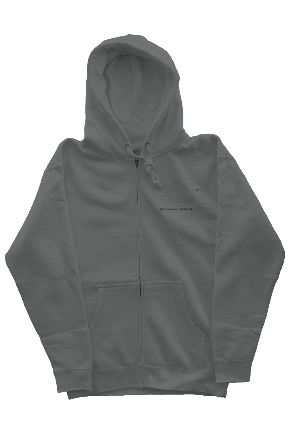 Cyber Quest “Data Is Power – Protect It!” Embroidered Hoodie