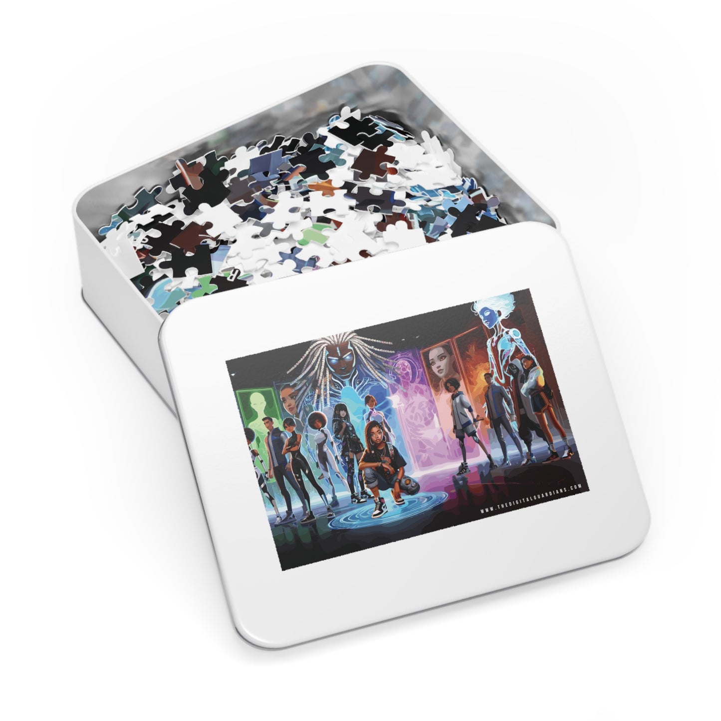 The Cyber Quest: The Digital Guardians Jigsaw Puzzle
