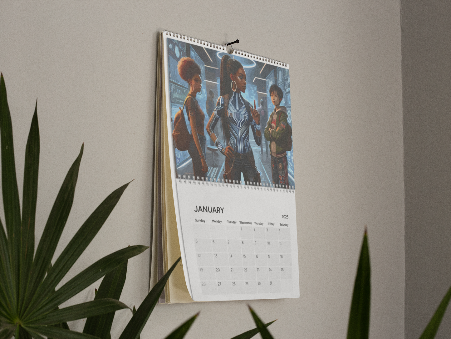 Cyber Quest: The Digital Guardians 2025 Calendar