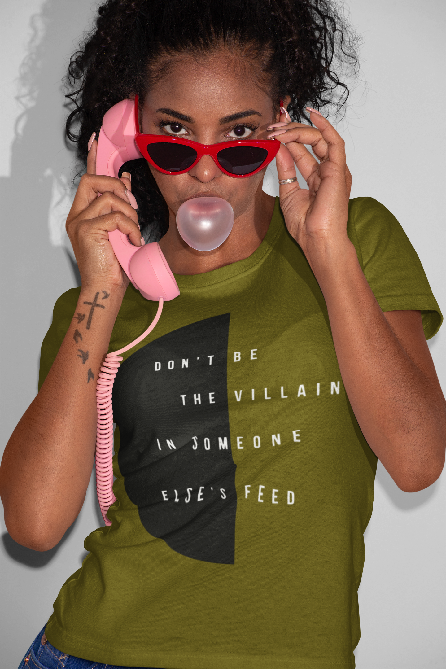 Don't Be the Villain in Someone Else’s Feed T-Shirt
