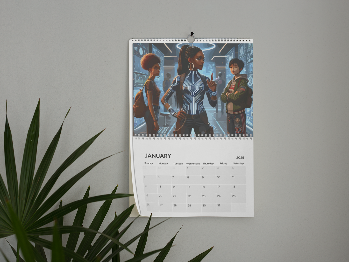 Cyber Quest: The Digital Guardians 2025 Calendar